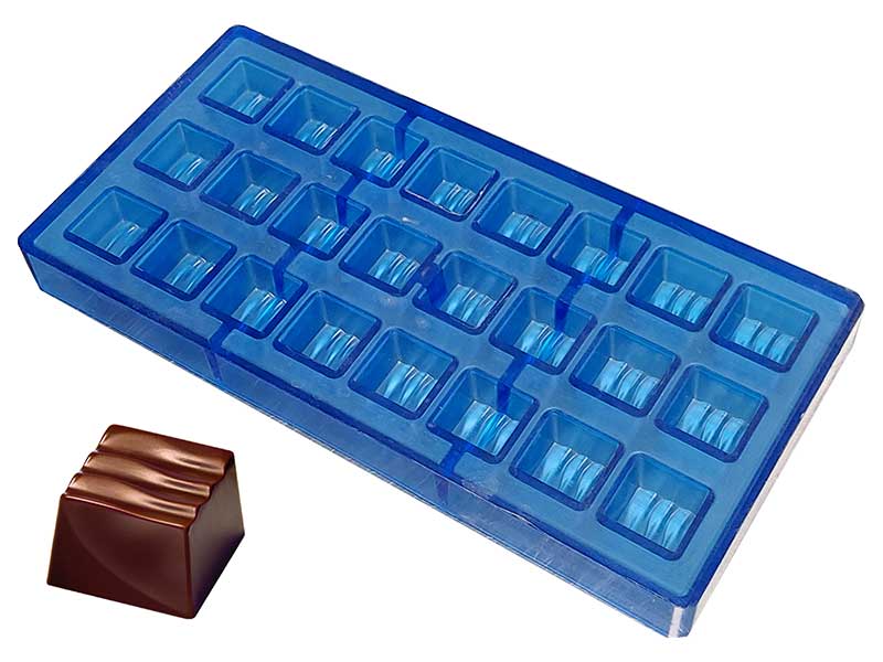 Stampi in policarbonato per cioccolato usati